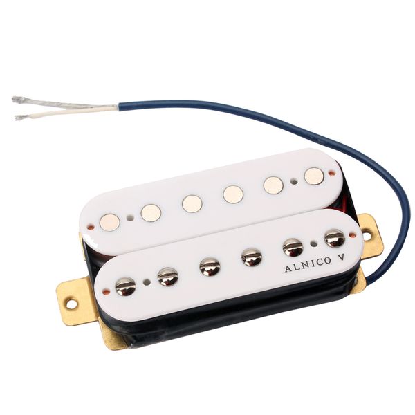 

electric guitar pickups humbucker double coil pickup white
