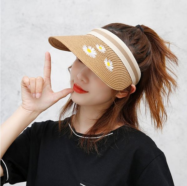 

straw sun straw hat sun hat, Blue;gray