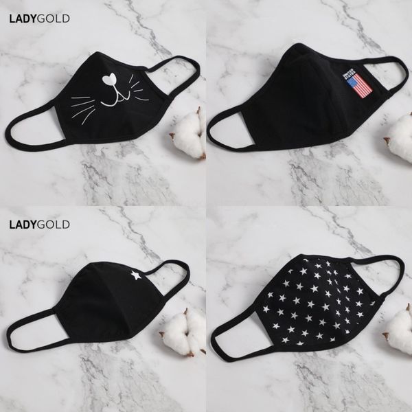 

3 colors alloween men masks ins fasion personality male make-up party masks factory ig grade teenagers masks#746, Black