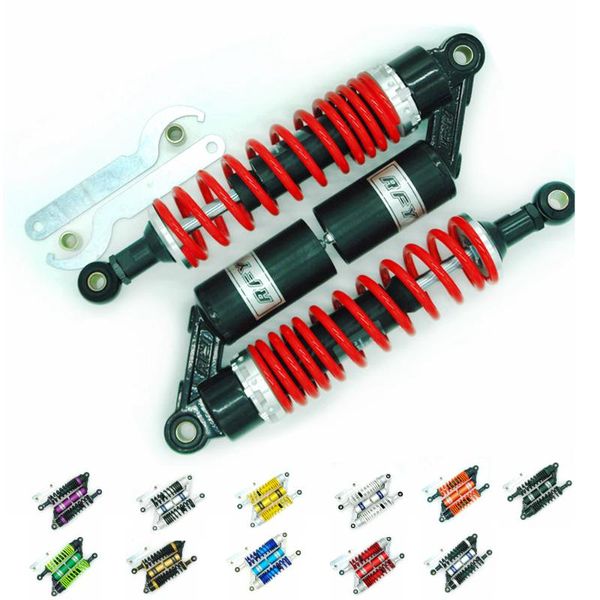 

universal 320mm 12.5" 340mm 13.5" motorcycle air absorber rear suspension for motor scooter atv quad dirt bike