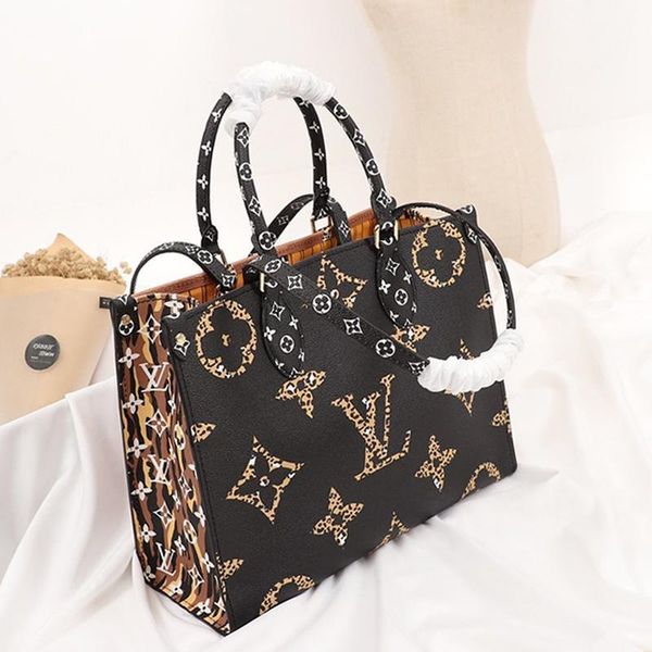 

new fast delivery womens large capacity messenger handbags crossbody bag womens luxury designer bag leather handle totes lady messenger