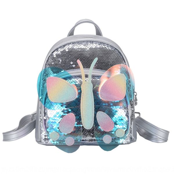 

new cartoon butterfly children's fashionable kindergarten baby backpack er tong bao er tong bao butterfly children's bag girl bag