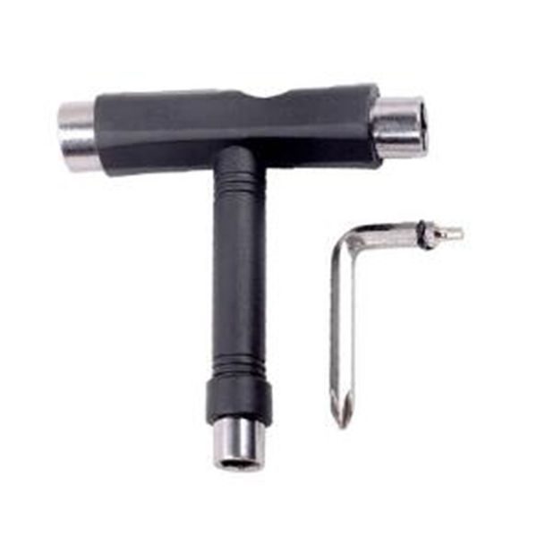 

new skateboard tool wrench t-wrench 3-hole wrench l-shaped tool roller skating repair