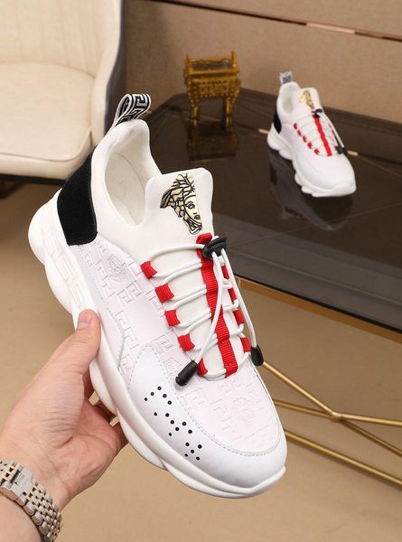 

2020 limited edition medusa casual sneakers high-end comfortable breathable individual joker running men's shoes, size: 38-45, Black