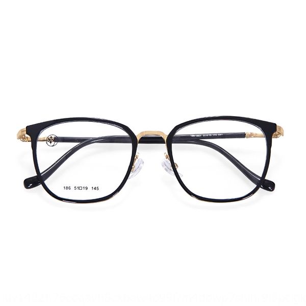 

new box student myopia frame fashion ultra myopia light glasses frame artistic plain glasses, Silver