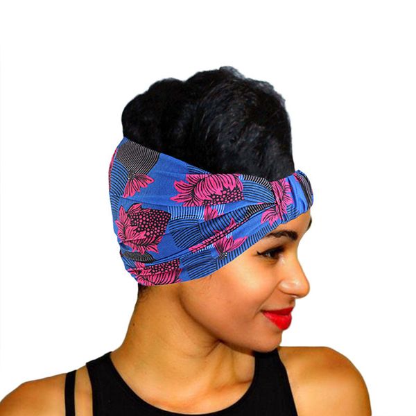 

women girls summer boho hair bands print headband bohemian cross turban bandage bandanas hair accessories headwrap headwear gift