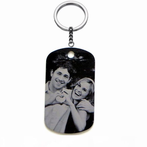 

custom personal id tag stainless steel keychains engrave your ps letters,emergency tag keychains dropshipping, Silver