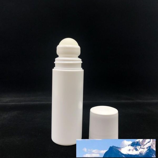 

100ml white roll plastic bottle empty roller bottles 100cc roll-on ball bottle deodorant perfume lotion light container