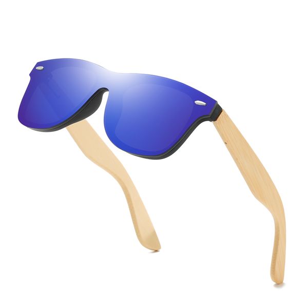 

wood sunglasses men women square bamboo women for men mirror sun glasses oversize retro de sol masculino handmade, White;black