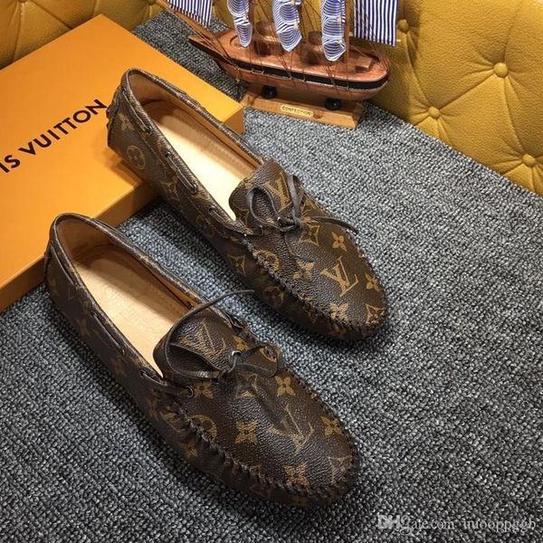 

2020d new products for sale handmade luxury men's casual fashion sports shoes outdoor travel sports lace original box, Black