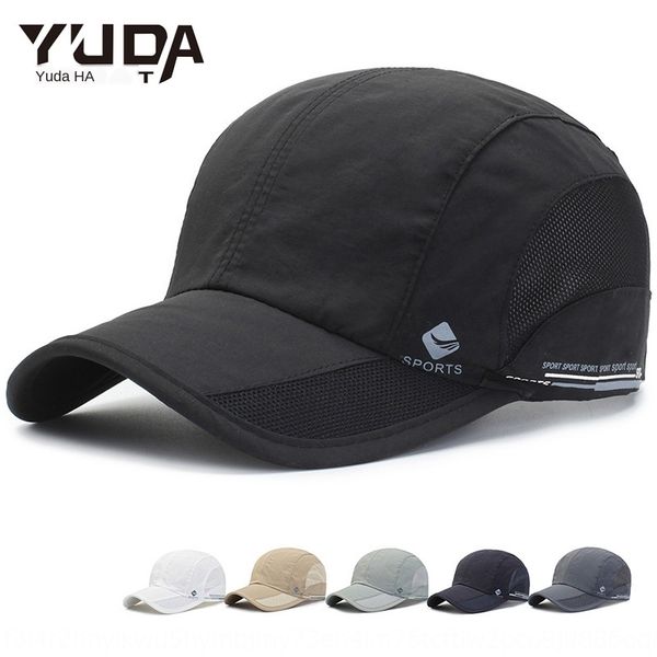 

2019 season new baseball cap yeda quick-drying baseball cap sun sun mesh sports hat outdoor travel sunshade hat, Blue;gray