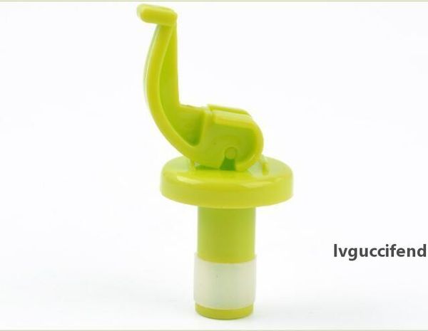 

200pcs novelty silicone wine bottle sers beer wine cork plug bottle cover kitchen bar tool color random