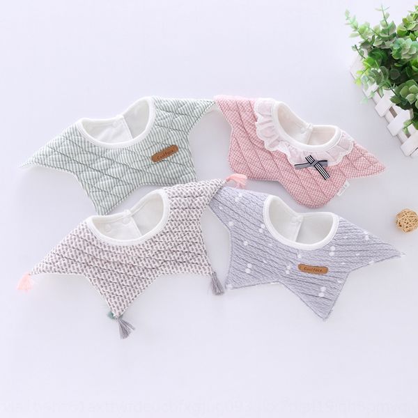 

heerte new european-style star bib baby waterproof saliva 360 towel towel rotating children's bib dining bag