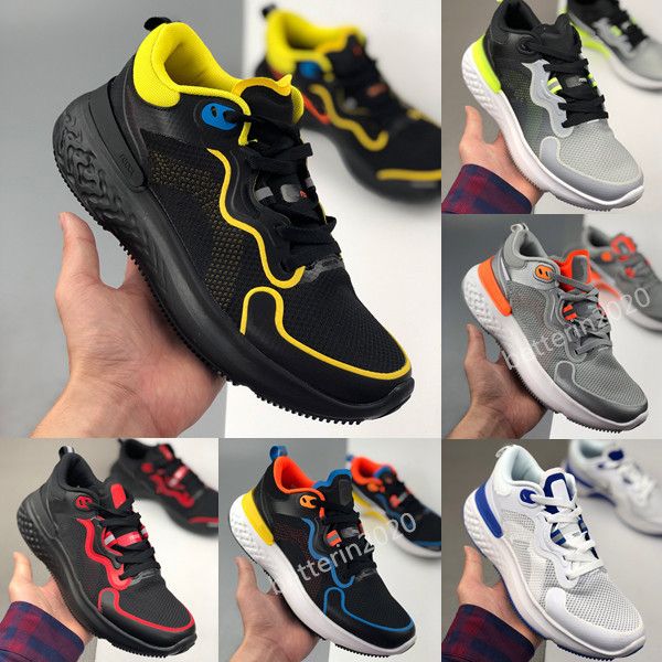 

epic react fly knit 3 mesh surface breathable casual men women running shoes outdoor sport des chaussures trainers sneakers size 36-45