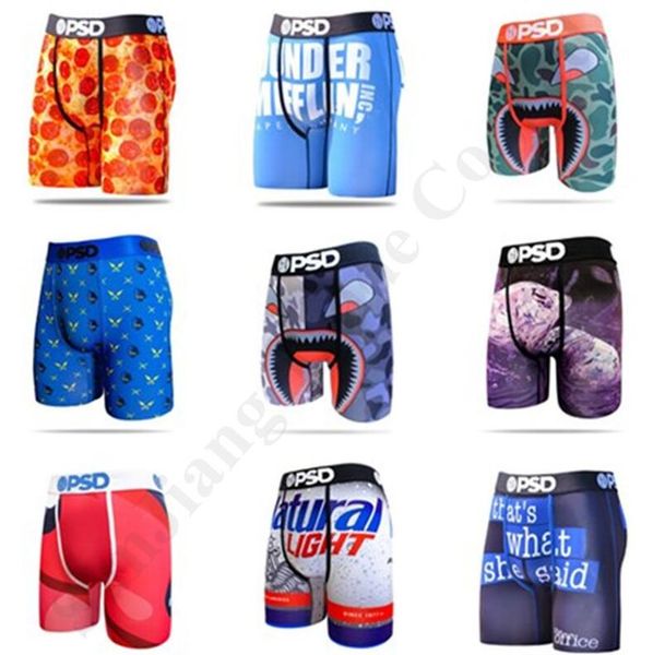 

mixed colors quick dry underwear men boxers sports floral hiphop skateboard street streched legging shorts men athletic boxer c111901, Black;white