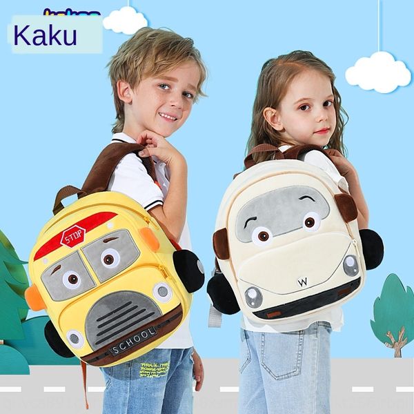

3 d3d bag toy plush cartoon car toy backpack kindergarten schoolbag children backpack printing plus