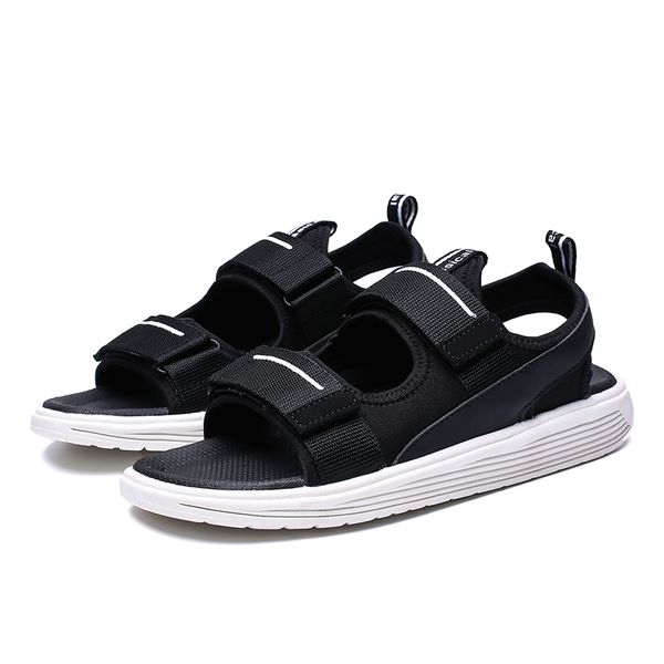 

para sandals da sandles sandalen ete heren summer sandals-men homme zandalias gladiators work erkek sport sandali de masculino, Black