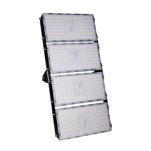 

uk stock led module floodlight 400w waterproof flood light warm white 3000k 4 modules matte mask led tunnel lights