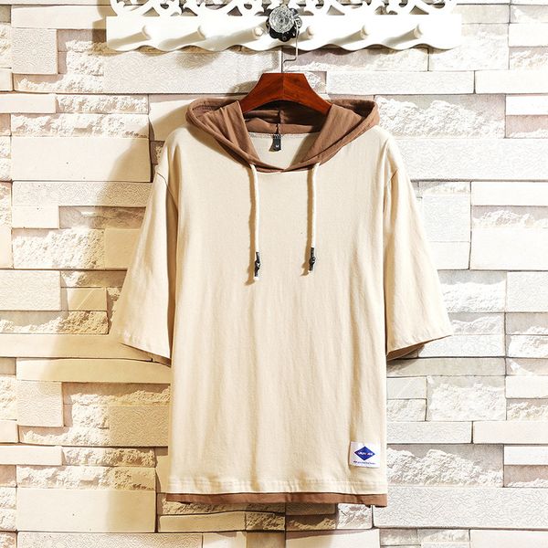 

мужские футболки конструктора классические мужские топ с коротким рукавом футболки лето марка с капюшоном футболка большой размер m-5xl, White;black