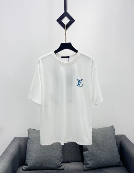 

2020 shirts mens womens designer tshirts luxury brands sweatshirt v denim presbyopic patchs embroidery, Black;green