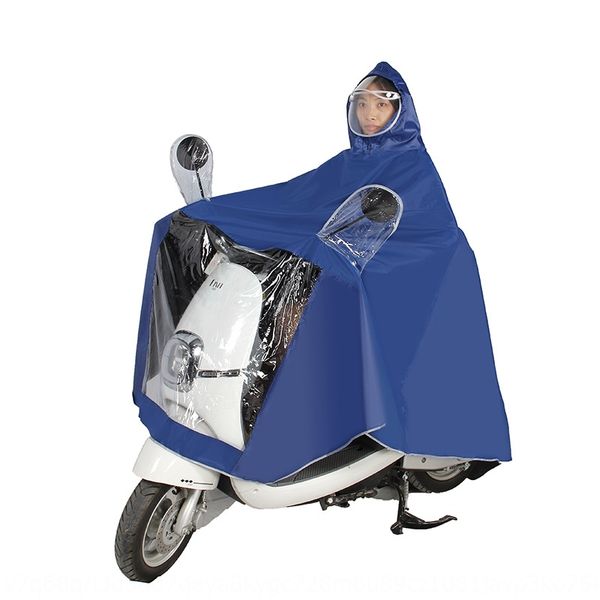 

single and double brim electric car raincoat single and double riding raincoat waterproof poncho motorcycle cloak motorcycle, Red;brown