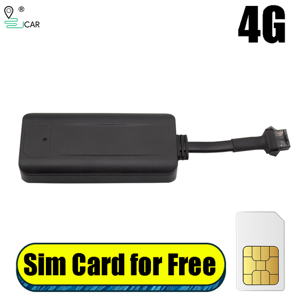 

icar 4g vehicle gps tracker lte wcdma gsm real time tracking sim card