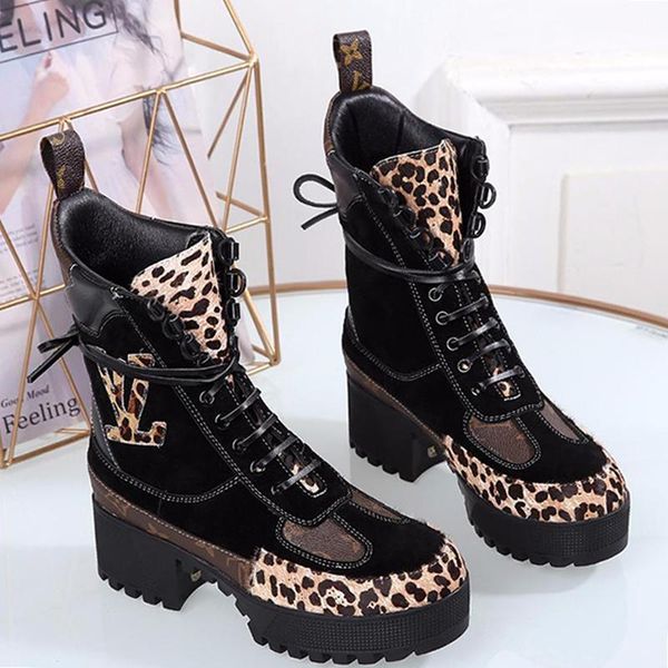 

women shoes fashion boots leather laureate platform desert boot bottes femmes luxury design l #215 casual chaussures femme drop shi