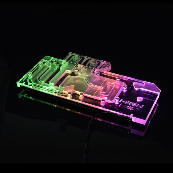 

syscooling graphics card water cooling block for gigabyte gtx1080 d5x 8g
