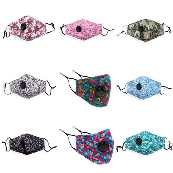 

fashionoutdoor usa flag magic headscarf bandana cycling masks head neck scarves windproof sport face mask with breathe valve designer mas#16, Black