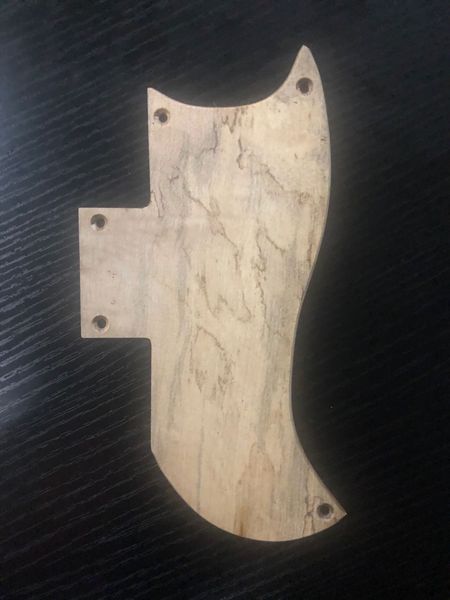 

electric guitar accessories, pure natural pattern, handmade european maple. back cover