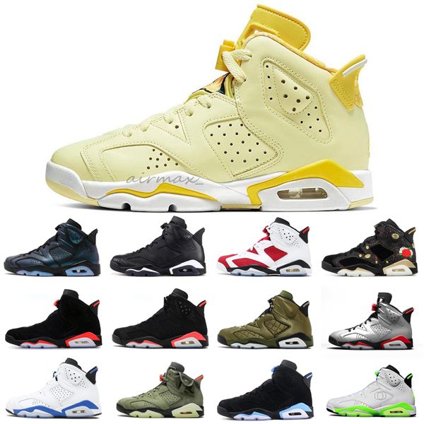 

2020 hare 6 travis scotts yellow 6s men basketball shoes pinnacle cny new bred dmp black cat carmine womens sports sneakers us 7-13