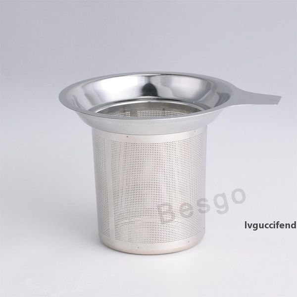 

stainless steel mesh tea infuser good grade reusable tea strainer loose tea leaf filter metal teas strainers herbal spice filters dbc bh2721