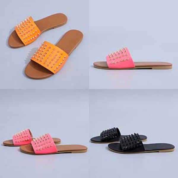 

new women sandals dener soes slide summer fasion wide flat soes ceap women outdoor beac slippers big size 35-43#252#233, Black