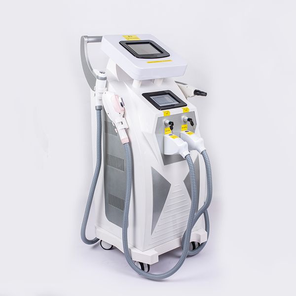 O mais quente 3 em 1 Elight IPL opt hr rf nd yag laser tatuagem de remoção de laser de remoção de cabelo