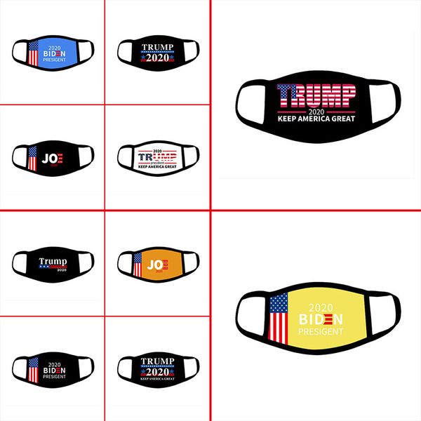 

dropshipping 2020 campaign various patterns trump colorful fashion face masks 3d digital printing dust mask children mask c2702