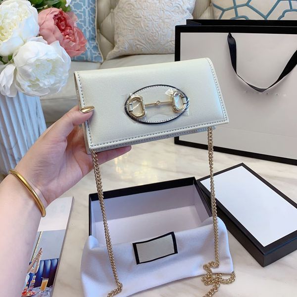

Leather version chain bag handbag wallet backpack main card holder duffle bag women handbags handbag horsebit card holder 2020 new