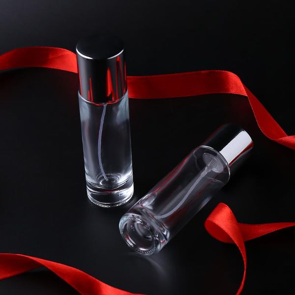 

storage bottles & jars jxcaih 1pcs 50ml round perfume sub-bottle portable replacement bottle large-capacity rehydration spray glass empty