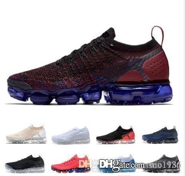 

2.0 shoes mens womens shoes 2018 air cushion black white sport shock walking sports sneakers wholesale
