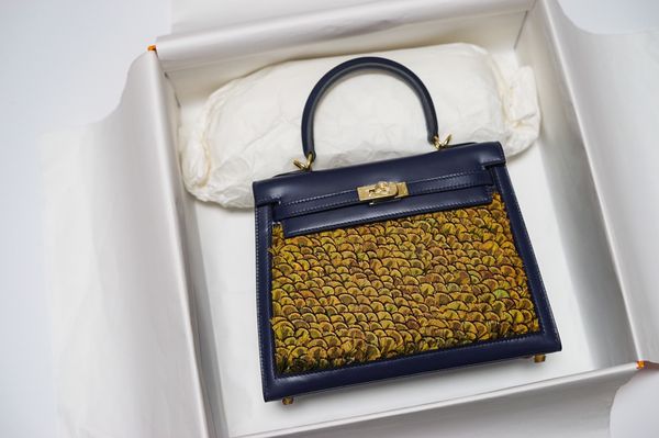 

orginal art design 25 32cm box leather handbag,fully handmade,wax thread,many colors with different size for chosen