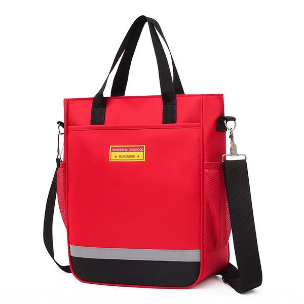 

english style children's tutorial large capacity hand primary school hand handbag students' class bag