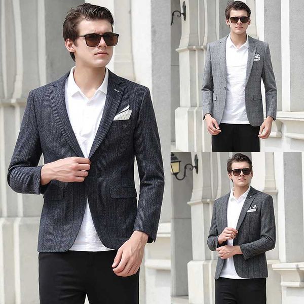 

2020 autumn and winter new high-quality wool plus size business and leisure suit men's blazer [can wear 45-150kg], White;black