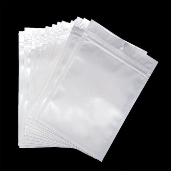 

pearl plastic poly opp packing zipper retail packages jewelry food pvc plastic bag