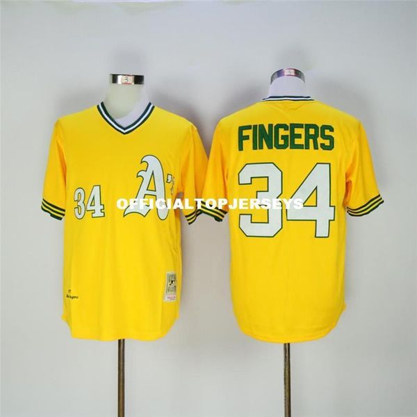 

mens vintage 34 rollie fingers retro jersey color blue size -3xl 01, Gray