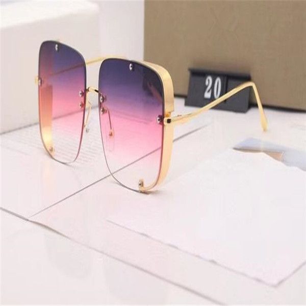 

men and women driving hd big frame gradient sunglasses resin lens 5 colors optional casual sunglasses do 20 latest, White;black