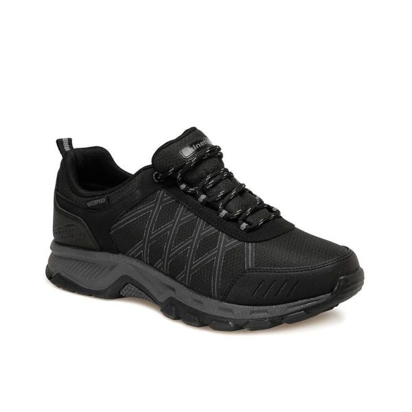 

flo kalmin wp 9pr black men 's trekking shoes kinetix