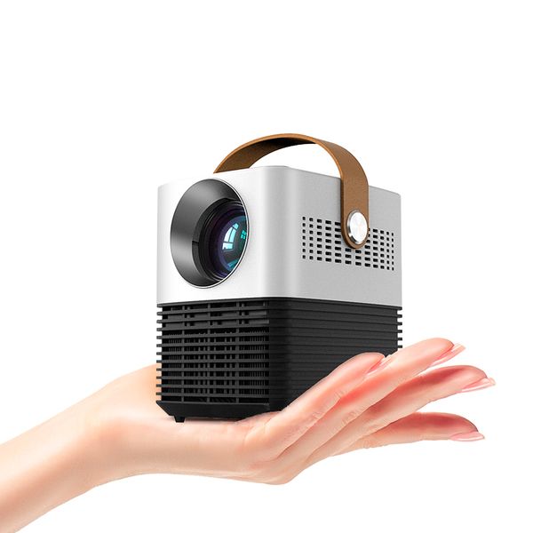 

led mini projector portable video proyector lcd 480p multimedia small projector for home cinema hdmi usb android wifi phone wireless mirror