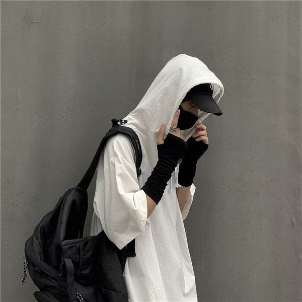 

новый летние мужское солнцезащитный крем ультра-тонкая дышащее модное корейское красивое пальто свитера hoodie свитера потерять все-матч бал, Black