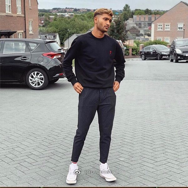 

the new autumn/winter 2020 men's hoodies, fashionable hoodies, casual slimming, headsets for men's hoodies shall prevail in kind 1, White;black