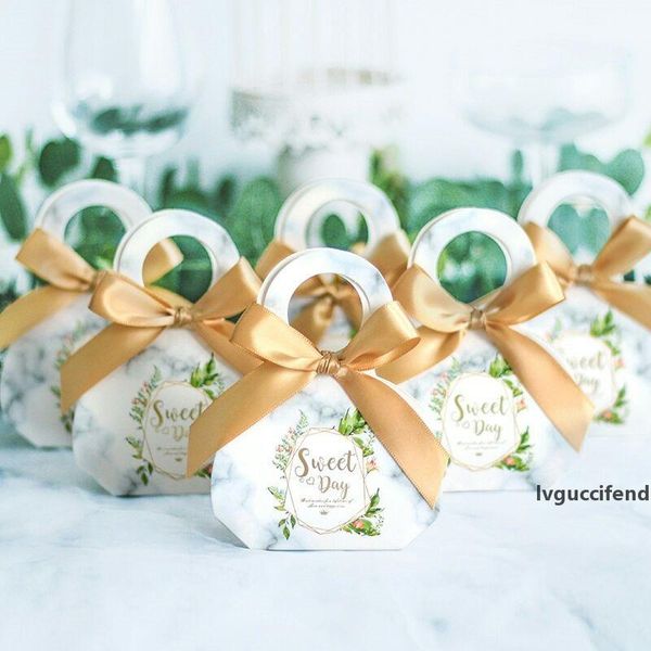 

wedding candy box with ribbon candy packaging boxes wedding souvenirs birthday party christmas baby shower favors gift box