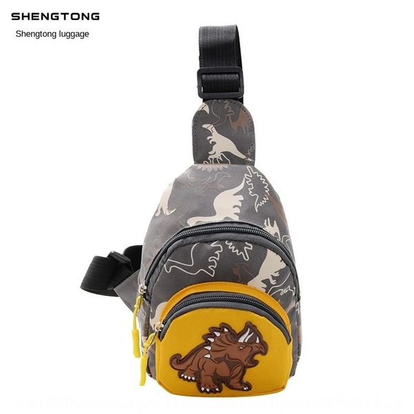 

new children's running boy's dinosaur crossbody fashion children's wallet small chest bag coin purse baby's small bag